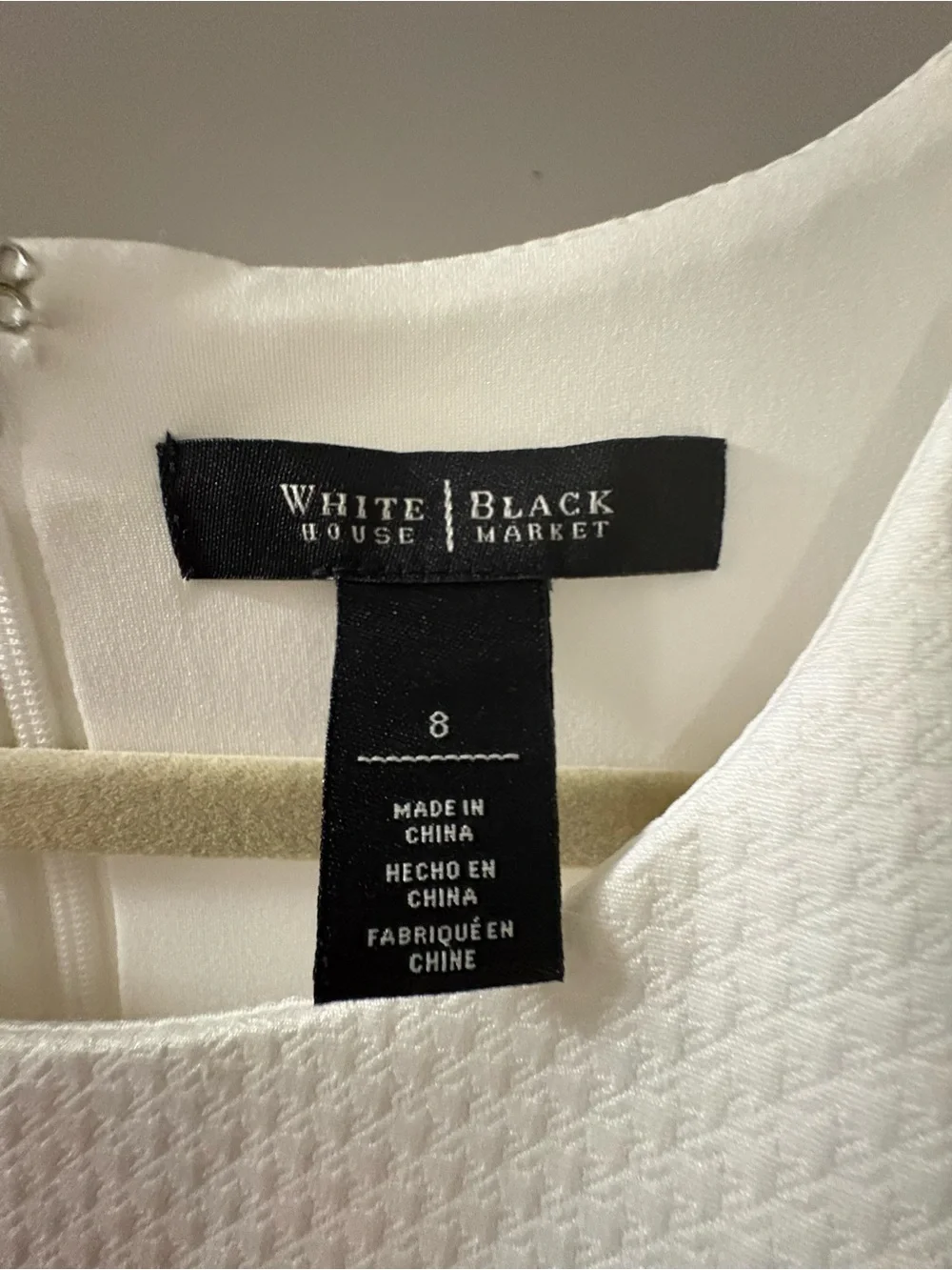White House Black Market Womenโs Floral Dress Size 8 - Picture 3 of 3